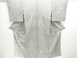 絽菖蒲に蝶模様訪問着